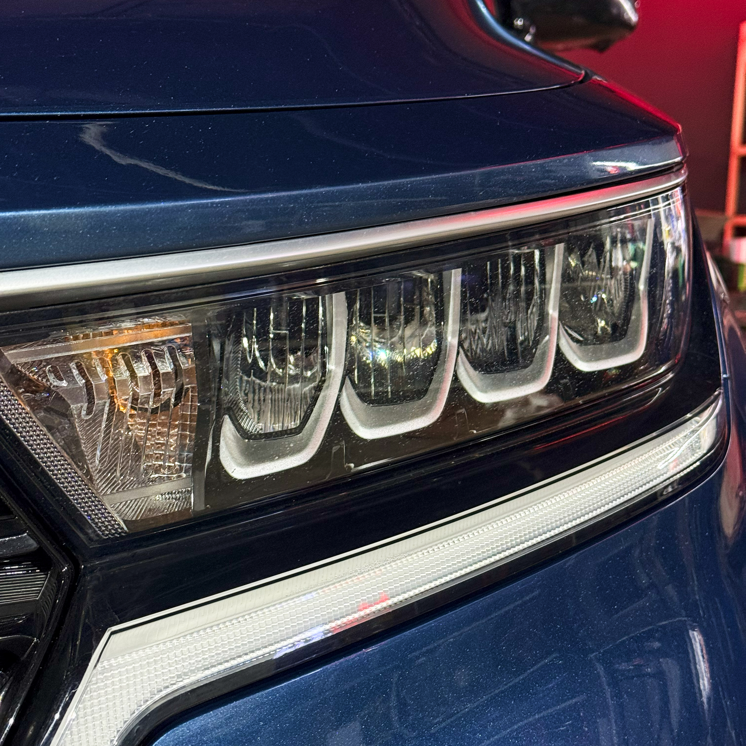 Переходные рамки для замены линз на Kia Sorento 2020-2023,  рефлекторный LED