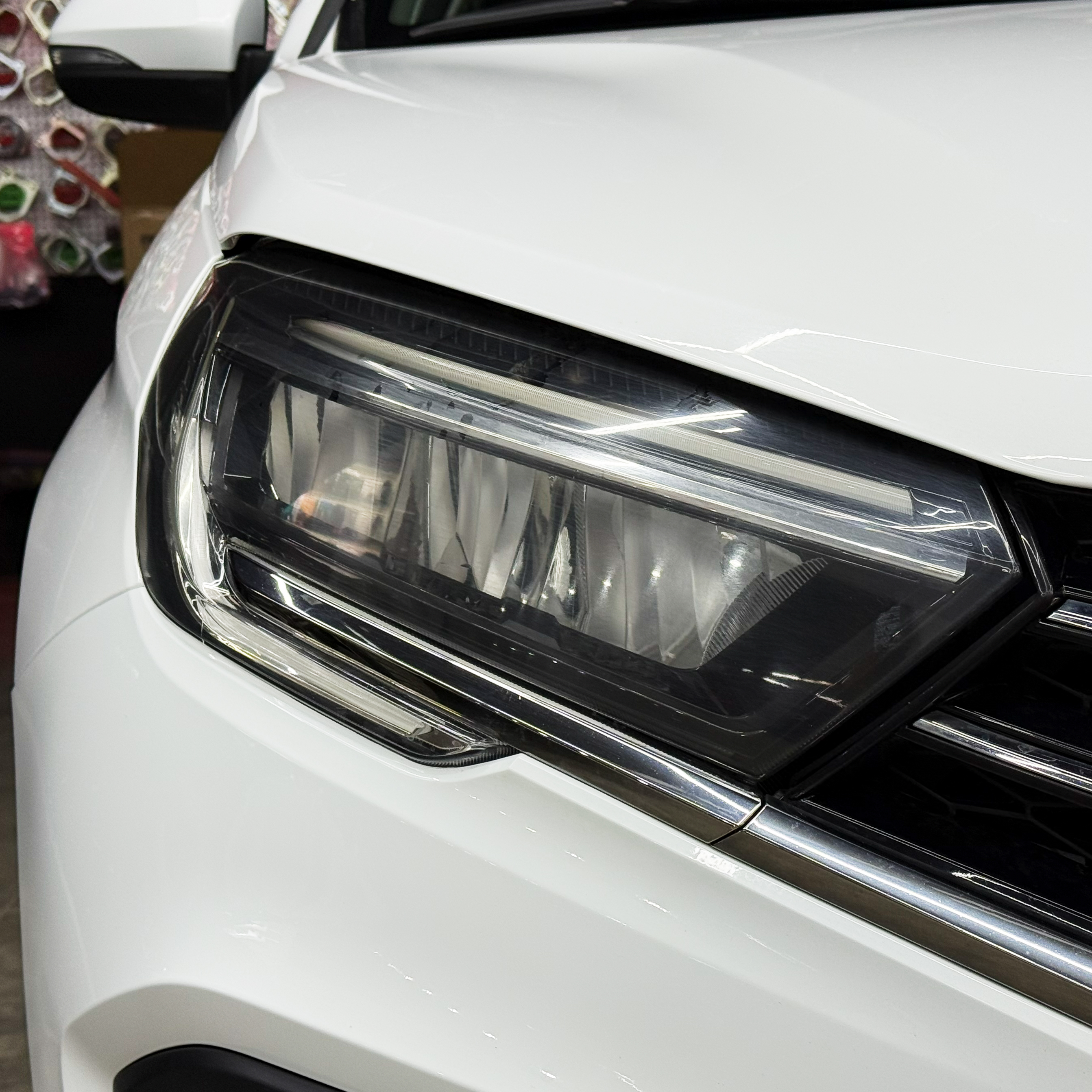 Переходные рамки для замены линз на Lada Vesta NG 2022-2026 + маски